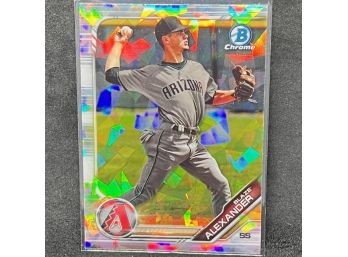 2019 BOWMAN CHROME BLAZE ALEXANDER MEGA REFRACTOR