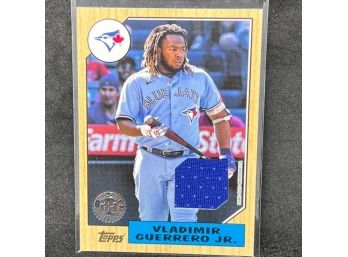 2022 TOPPS VLAD JR RELIC CARD