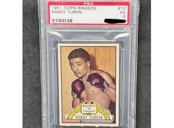 1951 TOPPS RINGSIDE RANDY TURPIN  PSA 5