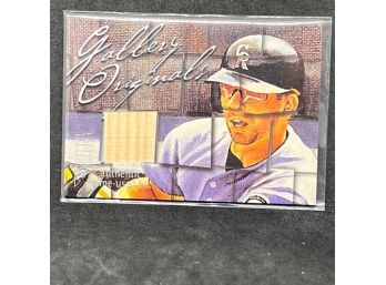 2003 TOPPS GALLERY TODD HELTON GAME-USED BAT