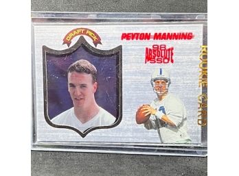 1998 PLAYOFF PEYTON MANNING ROOKIE - TOUGH