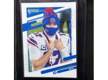 2021 DONRUSS JOSH ALLEN MASK VARIATION