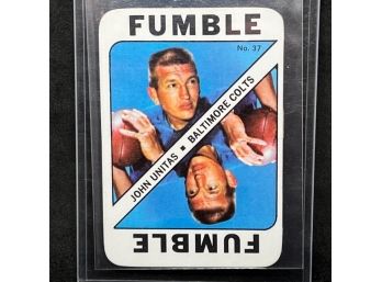 1971 TOPPS JOHNNY UNITAS!