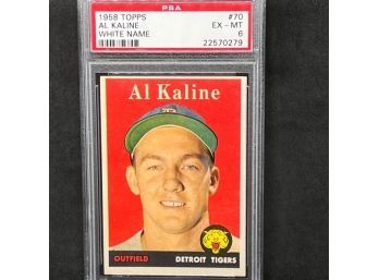 1958 TOPPS AL KALINE PSA 6!!!