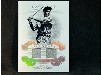 2019 PANINI FLAWLESS TOMMY HENRICH -GAME WORN SUPER SHORT PRINT TO 25