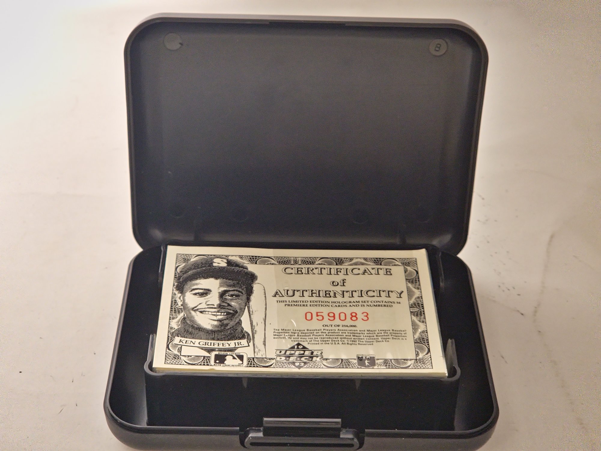1992 Major League Baseball Team Mvp Holographic Card Set