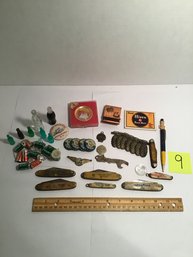 Vintage Smalls Lot 9, Advertising, Knives, Coca Cola, Goodyear