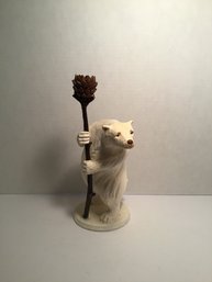 Dept 56 Polar Bear Candle Holder, Discontinued, 12