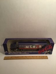 ERTL Coca Cola Die Cast Semi Truck, Mint In Box