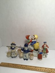 Vintage Porcelain Figurine Lot, Bisque
