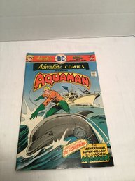 1975 DC Comics Adventure Comics, Aquamam #443