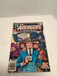 1984 Marvel Avengers #239, David Letterman