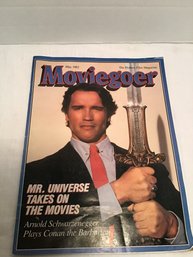 1982 Moviegoer Magazine, Arnold Schwartzenegger