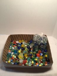 Vintage Glass Marbles Lot