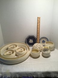 Nice Decorative Porcelain Lot, Wedgwood, Balleek, Czechoslovakia, Etc. NO SHIPPING