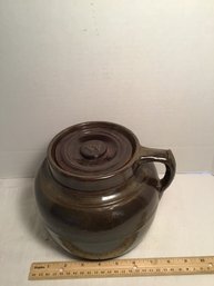 Very Nice Covered Antique Bean Pot, Not So Common,  NO SHIPPING