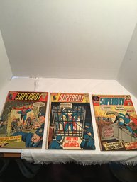 3 DC Comics, Superboy, 181, 186, 187, High Grade