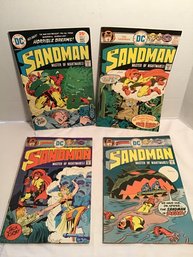 4 DC COMICS, Sandman, 2, 4, 5, 6, High Grade, 1975