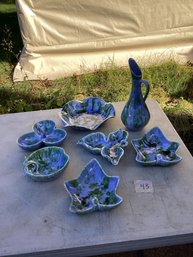 44, TABLE LOT #44, Stangl Pottery Lot, Rare Caribbean Pattern