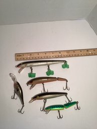 Vintage Rapala Fishing Lure Lot