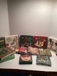 Vintage New, Old Stock Decorative Christmas Paper Napkins