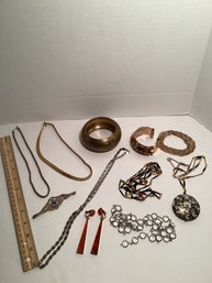 Vintage Costume Jewelry Lot, Nice!