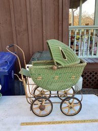 Wonderful Doll Baby Carriage With Working Brake, NO SHIPPING