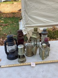 LOT 52, Antique Lantern Lot, See Pics, NO SHIPPING