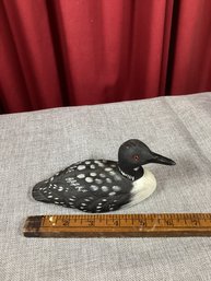 Vintage Small Decoy, Common Loon