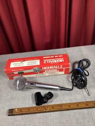 Vintage Realistic Microphone In Box, Highball-2