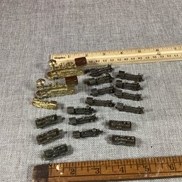 Vintage Metal Locomotive Charms, Etc.