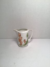 Rare Royal Rudolstadt (Prussia) Kewpie Creamer, Fine Porcelain