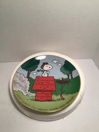 Danbury Mint Peanuts Plate, E1213, Just Wait Til Next Time Red Baron!