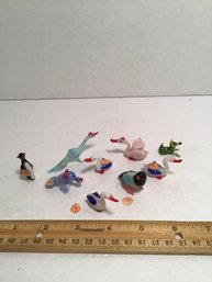 Miniature Blown Glass Animals, Some Stickers