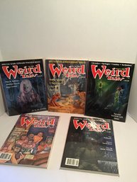 5 Weird Tales Magazines, 1988-1992