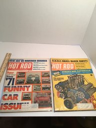 1970 HOT ROD Magazines (2)