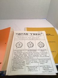 1980s Star Trek Collection, Wardrobe Designers Notes, Robert Fletcher