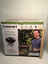 Cuisinart 14 Portable Charcoal Grill, New In Box