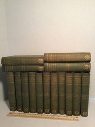 15 Volumes Charles Dickens Work, HC, Early 20th Century, W.L. Allison Co.