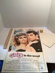 (C), 5 Topps Chewing Gum Movie Posters, GREASE, 1978