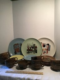 Mid-century Dinnerware, Russel Wright, Iriquois