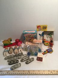 Fun Vintage Toy Lot (A), Dime Store, Novelty