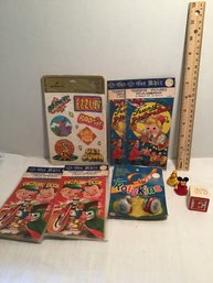 Fun Vintage Toy Lot (E), Dime Store, Novelty, Marx Disney Rolykins, Etc.