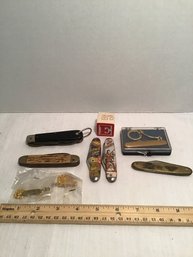 Vintage Smalls LOT E, Pocket Knives