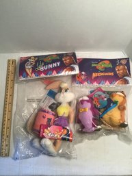 1996 MacDonalds Space Jam Toys, Sealed