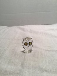 1.25 Inch Swarovski Crystal Owl