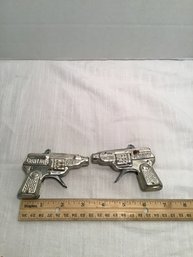 2 Tin Dime Store Cap Guns