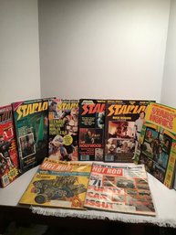 1980s Entertainment Magazines And 2 1971 Hot Rod Magazines