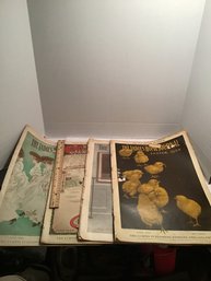 4 Large, Antique Womens Magazines, 1903, 1904, Historic, Interesting