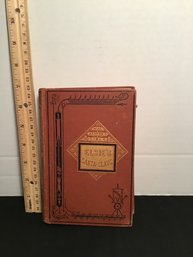 Antique HC Book, ELSIES SANTA-CLAUS, Miss Ashtons Girls, 1875